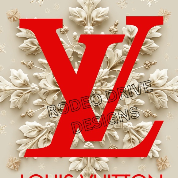 HOLIDAY LV ART PRINT 8X10 WALL ART RODEO DRIVE DESIGNS - Picture 2 of 2